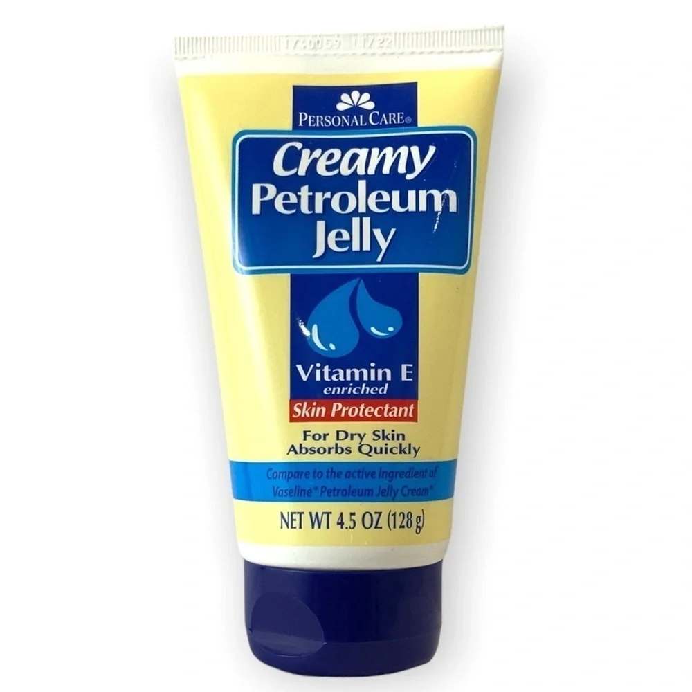 Personal Care Creamy Skin Protectant Vitamin E Enriched Petroleum Jelly Lotion